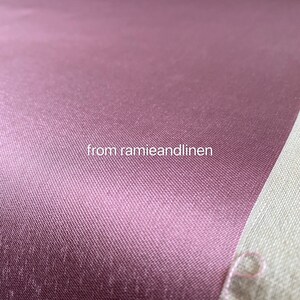 silk fabric, yarn dyed pink silk wool blend fabric, half yard by 45&quot; wide