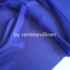 silk fabric, solid color silk gauze fabric, half yard by 55&quot; wide
