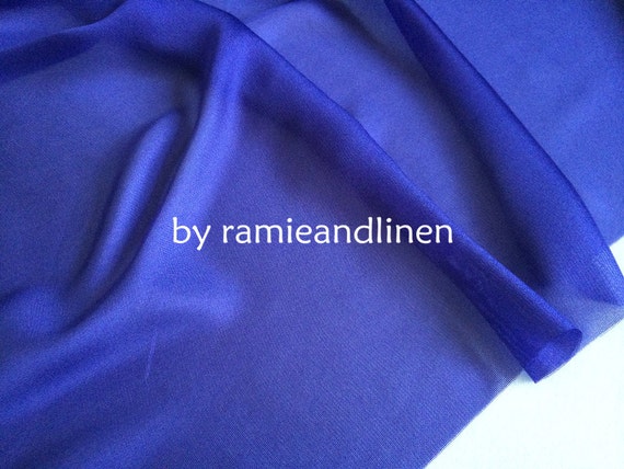 Silk Fabric Solid Color Silk Gauze Fabric Half Yard by 55 Wide