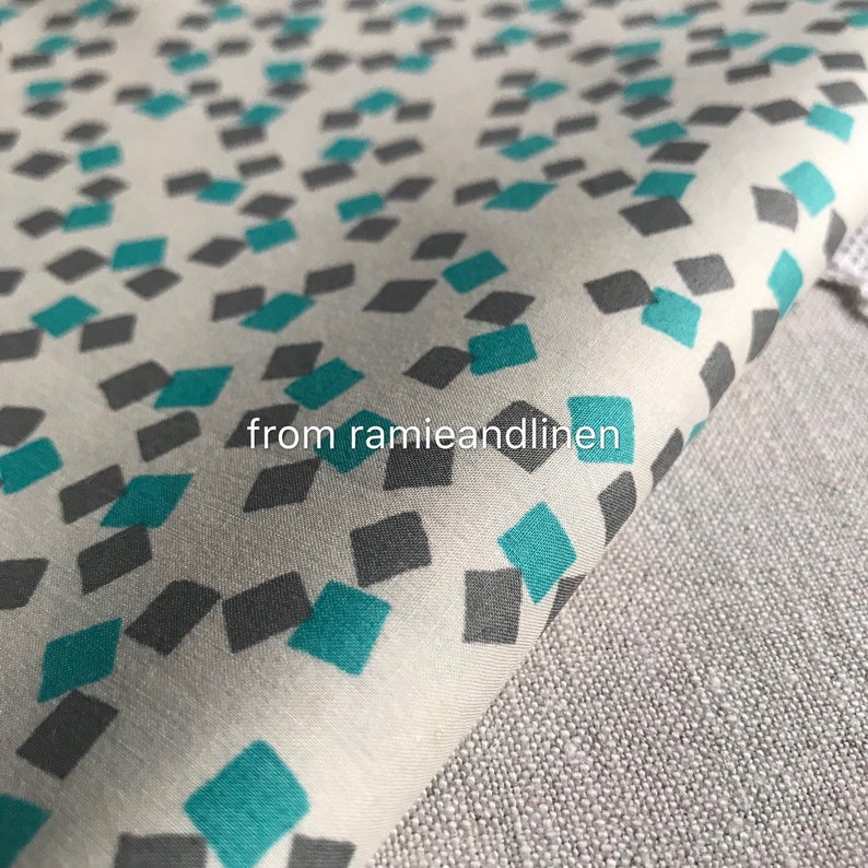 Japanese Cotton Fabric Squares Print Cotton Fabric Half Yard Etsy