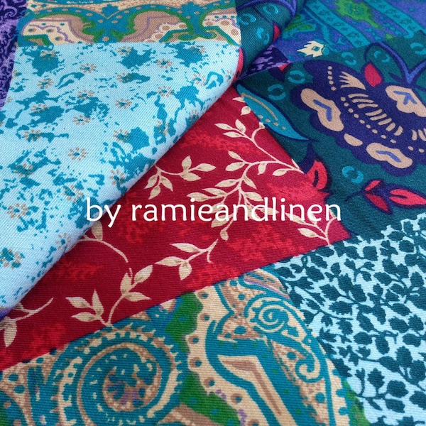 Buy Patchwork Fabric Etsy