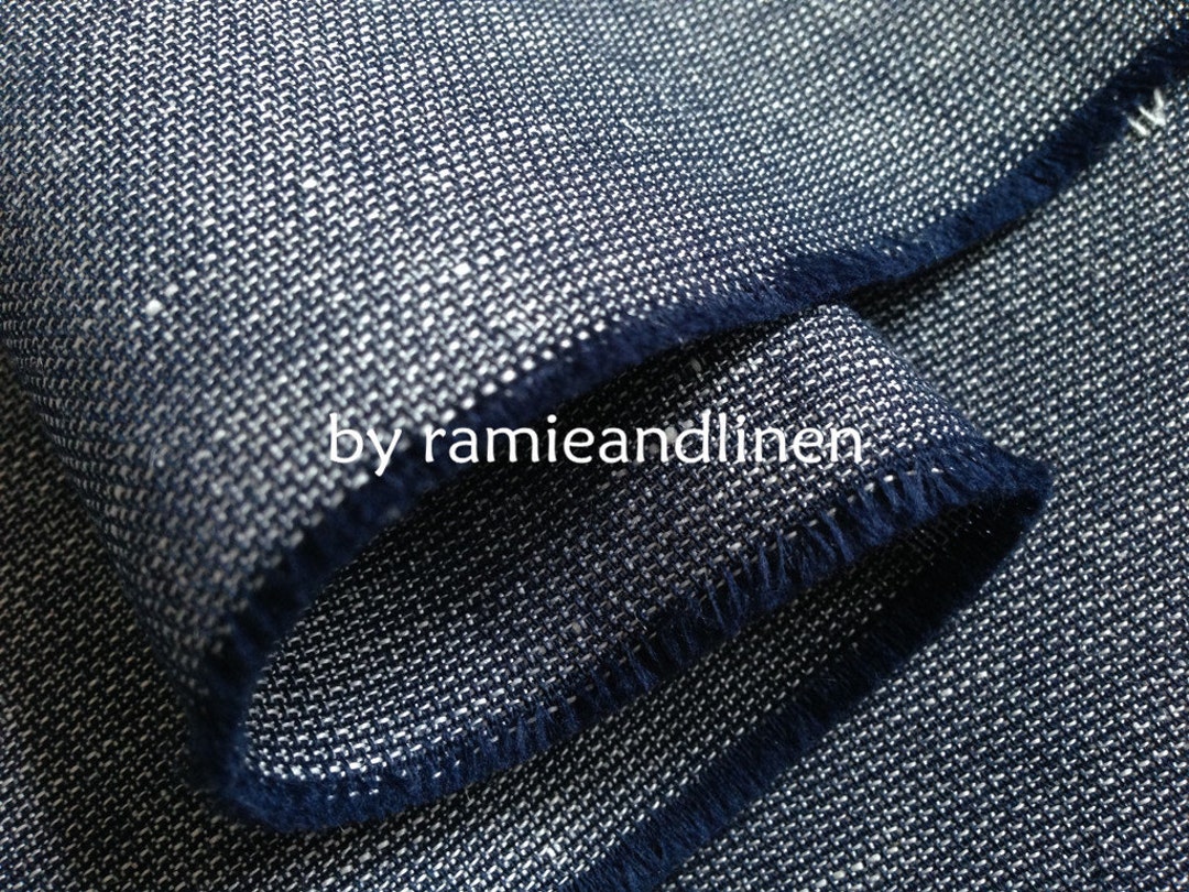 Linen Fabric Yarn Dye Linen Fabric Half Yard by 56 Etsy