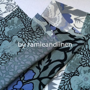 Hard to find, silk fabric,floral stripes jaquard silk Guan Le Crepe fabric, half yard by 46&quot; wide
