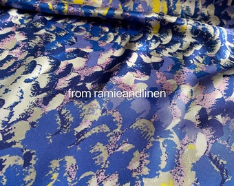 Silk fabric, silk twill fabric, pure mulberry silk fabric, dress fabric, half yard by 44" wide