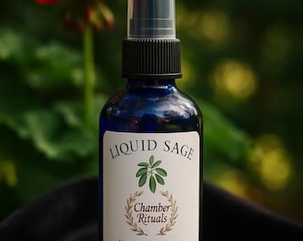 Liquid Sage: Smoke-Free Cleansing Spray for Energy + Aura
