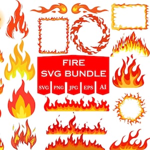 Fire SVG Bundle,Fire Flames Svg,Flames Frame Svg,Fire Png ,FIRE SVG,Fire eps,Fire ClipArt, Fire Svg Files, Digital Files, Instant Download.