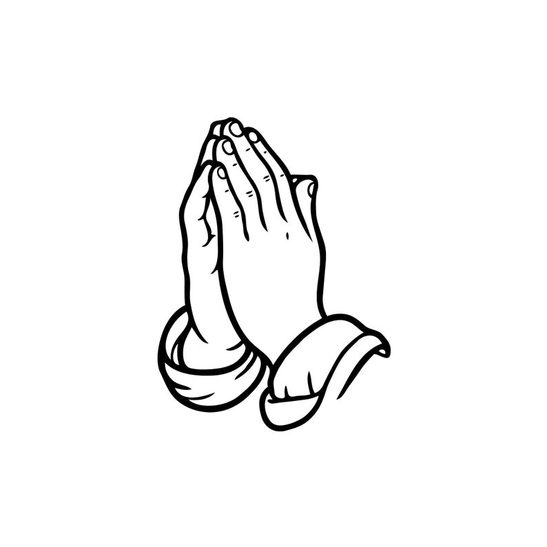 Pyaying Hand Cd R Dxf File Praying Hands SVG Bundle, Christian Islamic Faith (digital File) - Etsy