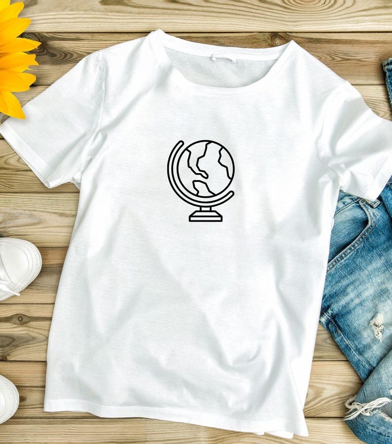 World Globe SVG Bundle: Earth Map Clipart (digital Download) - Etsy