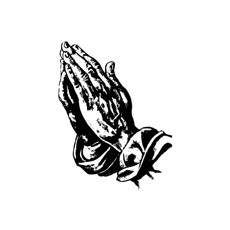 Pyaying Hand Cd R Dxf File Praying Hands SVG Bundle, Christian Islamic Faith (digital File) - Etsy