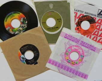 Melanie and Other 70s Classic 45 rpm Records