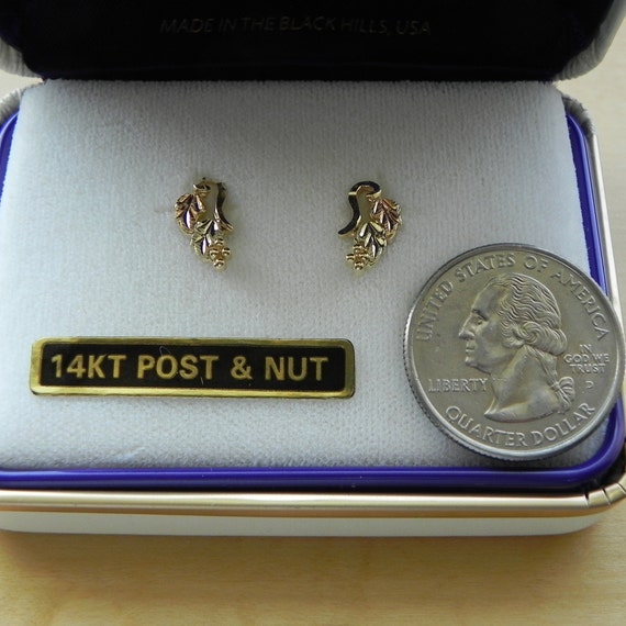 Black Hills Gold Post Earrings - image 6