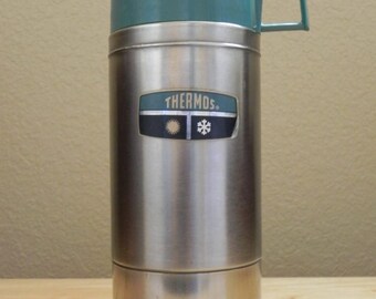 Vintage King Seeley Plaid Thermos Etsy