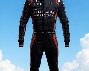Custom Go-Kart Racing Suit: CIK/FIA Level 2 Certified, Personalized Design