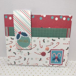 paper wallet, gift card holder, Christmas gift, holiday gift, gift for teenager, tea swap, happy mail, secret Santa gift