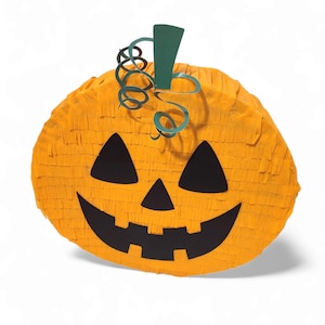 Pumpkin Piñata – Classic or Pull String | Halloween Party Decoration | Jack-o&#39;-Lantern Candy Holder | Spooky Fall Celebration