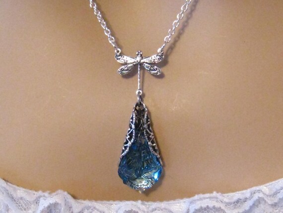 Bermuda Blue Dragonfly Necklace Bermuda Blue Dragonfly Necklace