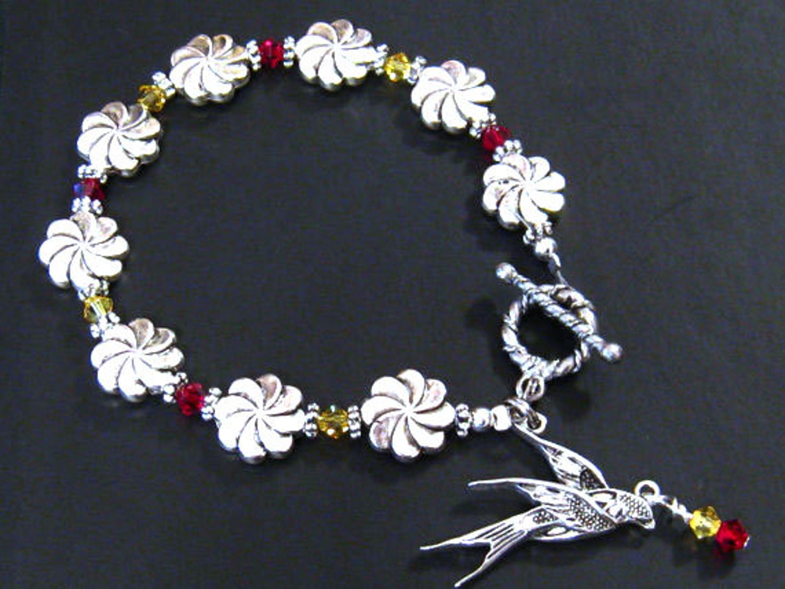 Resiliencia Phoenix Bird Rigid Bracelet