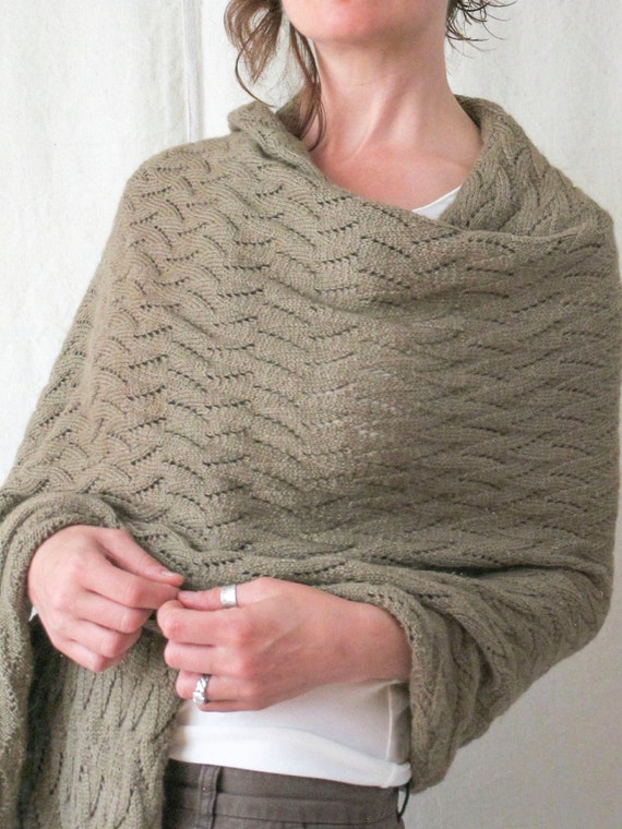 The Wave Stole Knitting Pattern Instant Download - Etsy