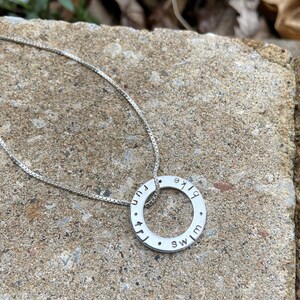 Triathlon Infinity Charm Necklace image 3