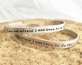 Joan of Arc quote bracelet