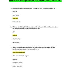 NR 507 Week 4 Midterm winter 2020-2025 (Real Exam Questions-Answers) Graded A+