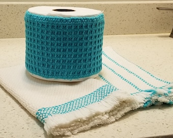 PDF Pattern Download for Textured Woven Toilet Paper Wrap