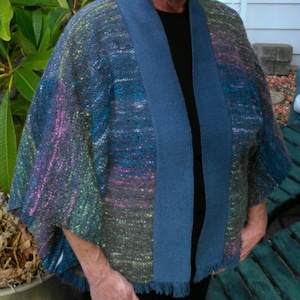 PDF Download Pattern for the Easy Woven Jacket - A Simple Kimono Made on a Small Rigid Heddle Loom