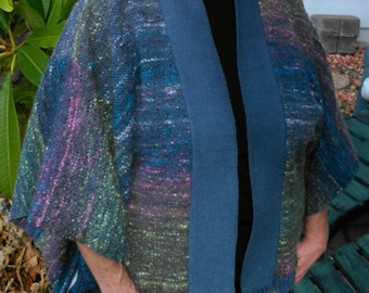 PDF Download Pattern for the Easy Woven Jacket - A Simple Kimono Made on a Small Rigid Heddle Loom