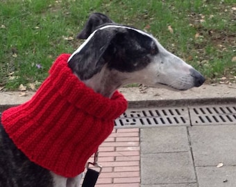 PDF Download Knit Pattern for Rona's Eccentric Rib Greyhound Neck Snood