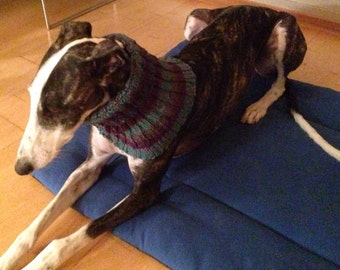 PDF Download for Rona's Easy Striped Greyhound Neck Snood