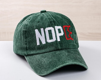 Embroidered No Kings in America Hat, Anti Trump, Protest Hat, Democracy Not Monarchy America Cap, Nope Kings Hat, Anti Trump Baseball Cap