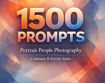Oltre 1500 prompt AI per ritratti di persone – Fotografia cinematografica e artistica / Nano Banana e Sora