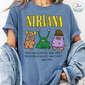 Nirvana 1993 vintage shirt - Etsy 日本