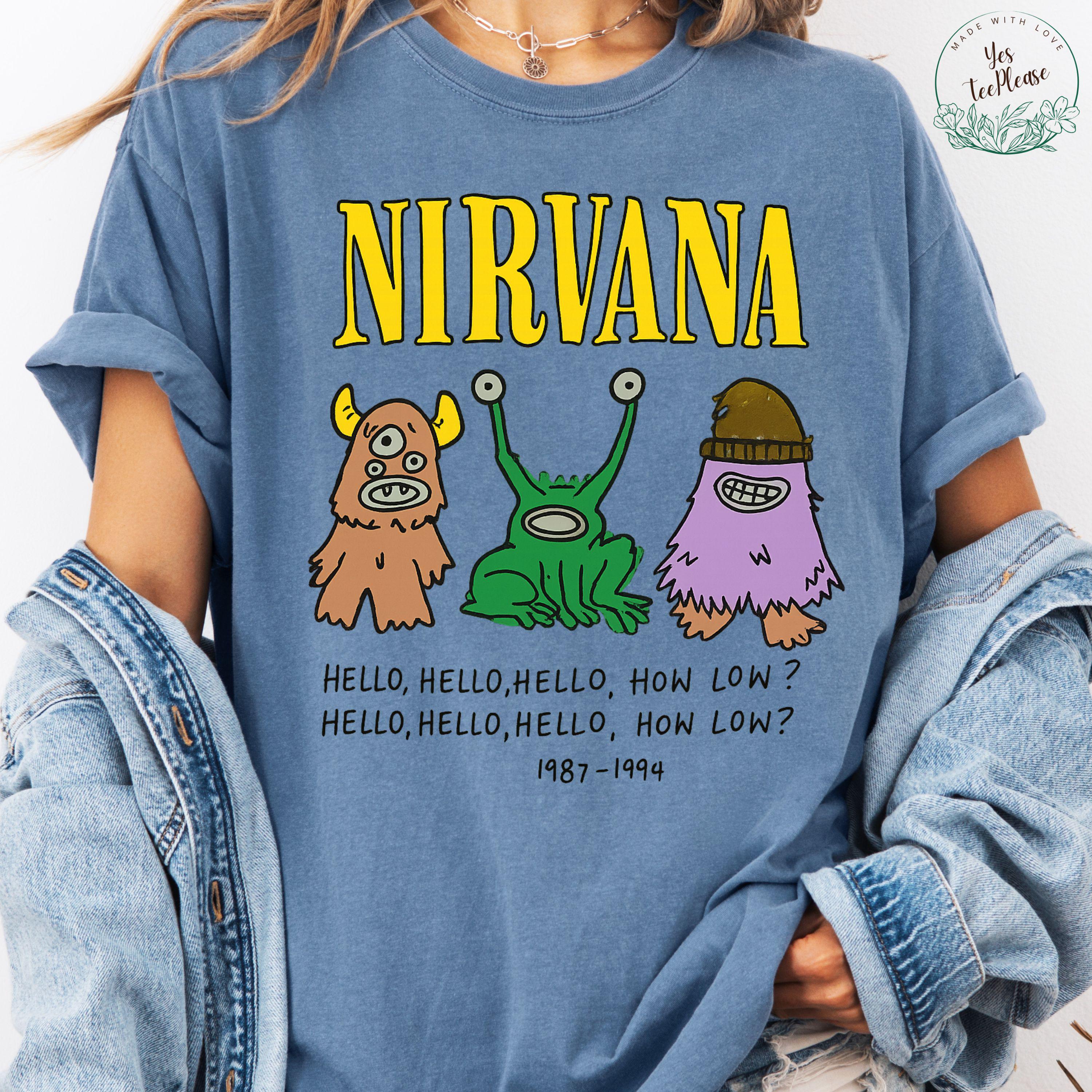 Nirvana 1993 vintage shirt - Etsy 日本