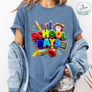 Maglietta per insegnanti di scuola materna: atmosfera scolastica, regalo per il ritorno a scuola