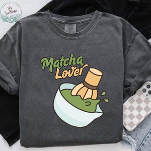 Matcha Liebhaber T-Shirt, Es ist Matcha Zeit Shirt, Matcha Club, Matcha Liebhaber Geschenk, Frau Matcha Shirt, Yoga Shirt, Matcha, Ästhetisches Mädchen T-Shirt, Grün