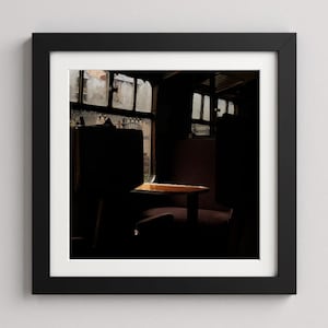 Historic UK Train Interior Print: Framed Railway Photography