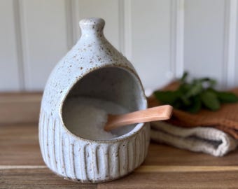 Handmade Ceramic Salt Cellar