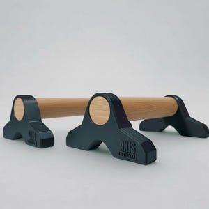 Buy Wood Push Up Bars Parallettes Bars Anti-slip Handstand Bars For