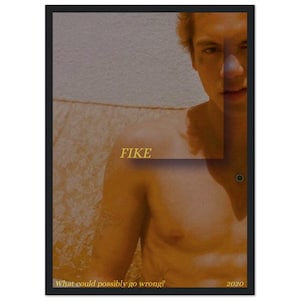 Dominic Fike Poster Print – Music Wall Art on Premium Matte Paper – Framed or Unframed Music Decor in A3 A2 A1 A0 Sizes - Home Decor