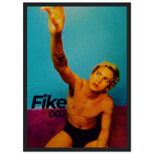 Dominic Fike Poster Print – Music Wall Art on Premium Matte Paper – Framed or Unframed Music Decor in A3 A2 A1 A0 Sizes - Home Decor