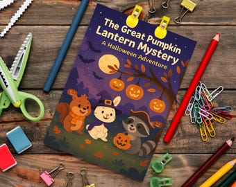 Halloween Storybook eBook - Woodland Animal Adventure (PDF)