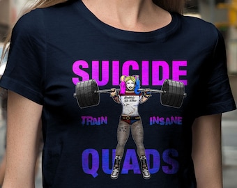 Camiseta de entrenamiento físico con el logo de Harley Quinn Daddy's Lil Lifter - Ajuste para hombre/unisex/mujer