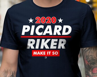 picard and riker etsy