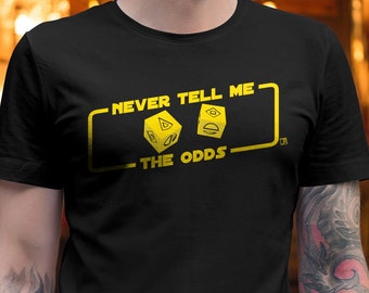 Nunca me digas las probabilidades Camiseta de piloto sinvergüenza de ciencia ficción con diseño de capitán de nave espacial - Ajuste para hombre/unisex/mujer