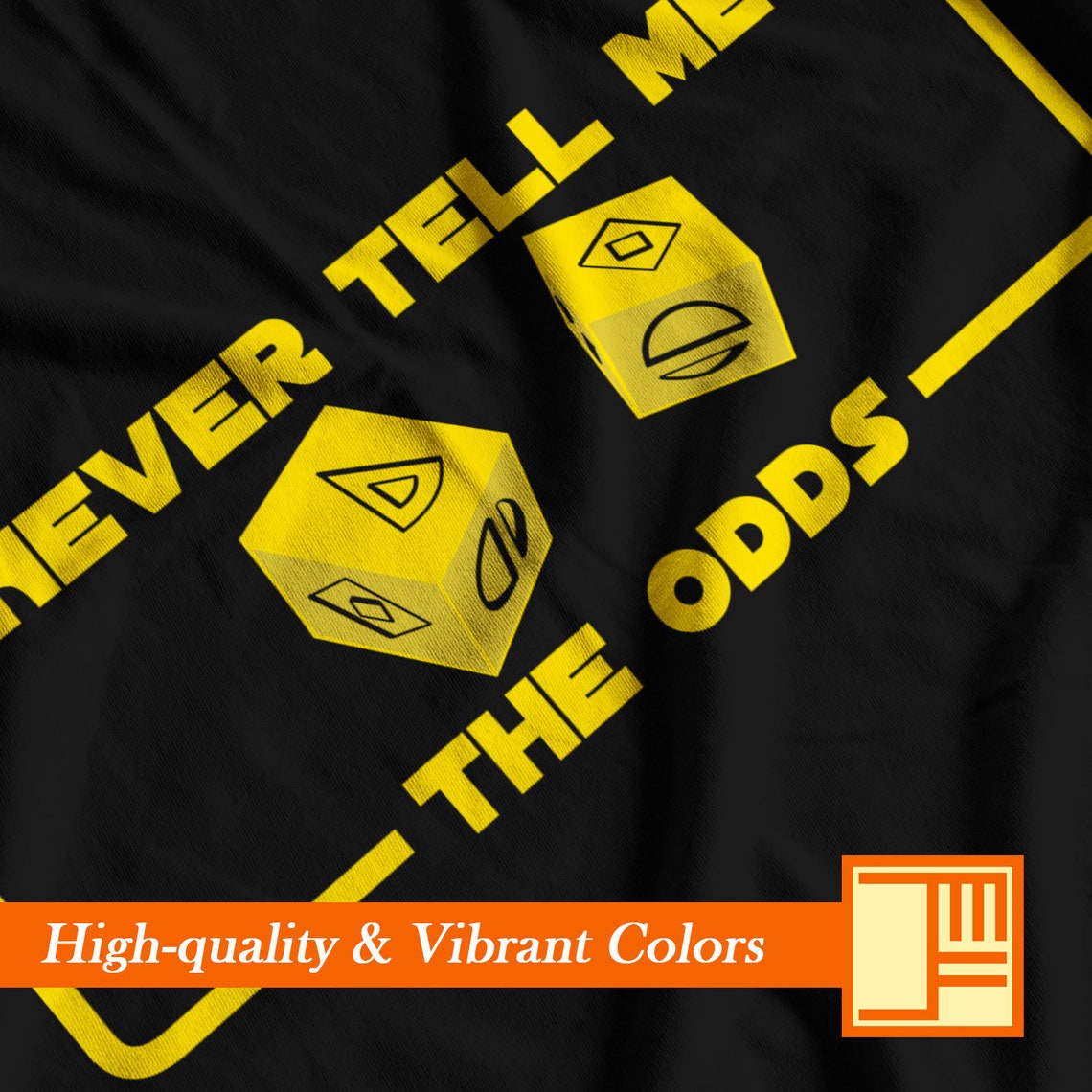 Never Tell Me the Odds Sci Fi Captain Spaceship Fly