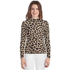 Leopard Combat Rash Guard (Youth)