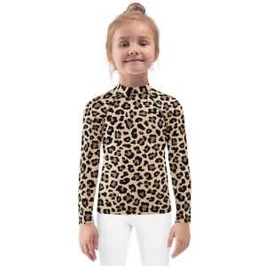 Leopard Combat Rash Guard (Kids)