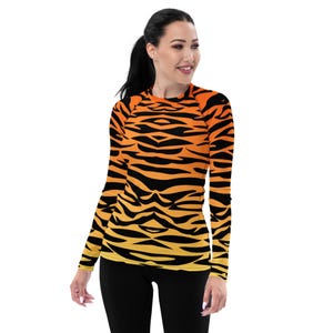 Tiger Combat Rash Guard (dames)