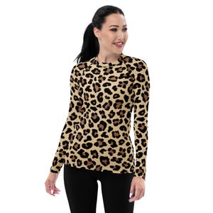 Leopard Combat Rash Guard (Women)